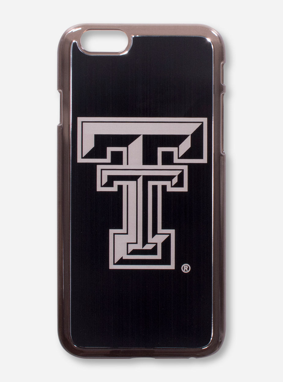 Guard Dog Texas Tech Double T on Black Aluminum Cell Phone Case