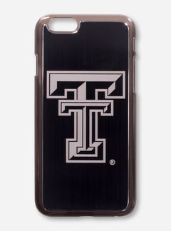 Guard Dog Texas Tech Double T on Black Aluminum Cell Phone Case