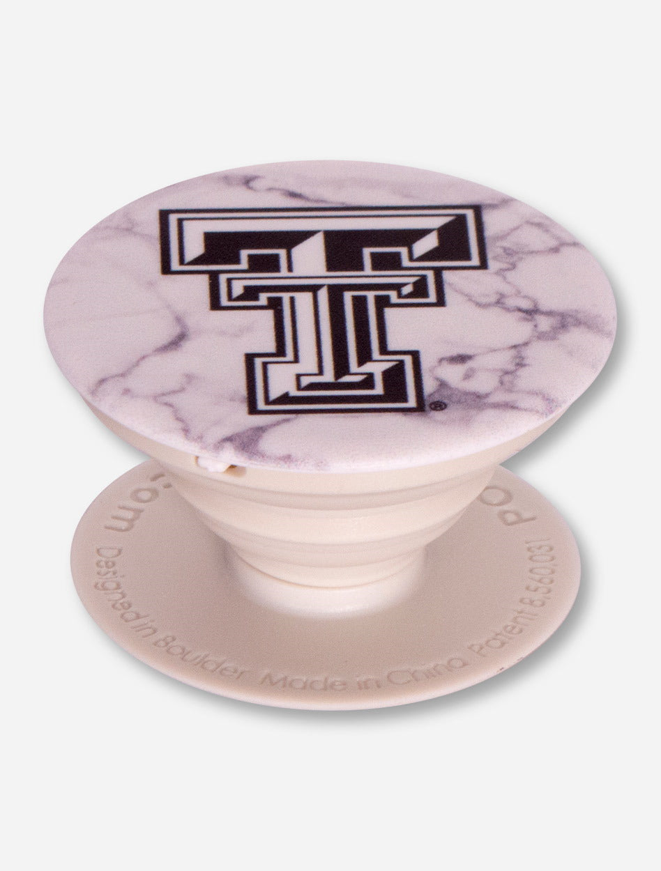 Texas Tech Red Raiders Marble Pop Socket Grip Stand