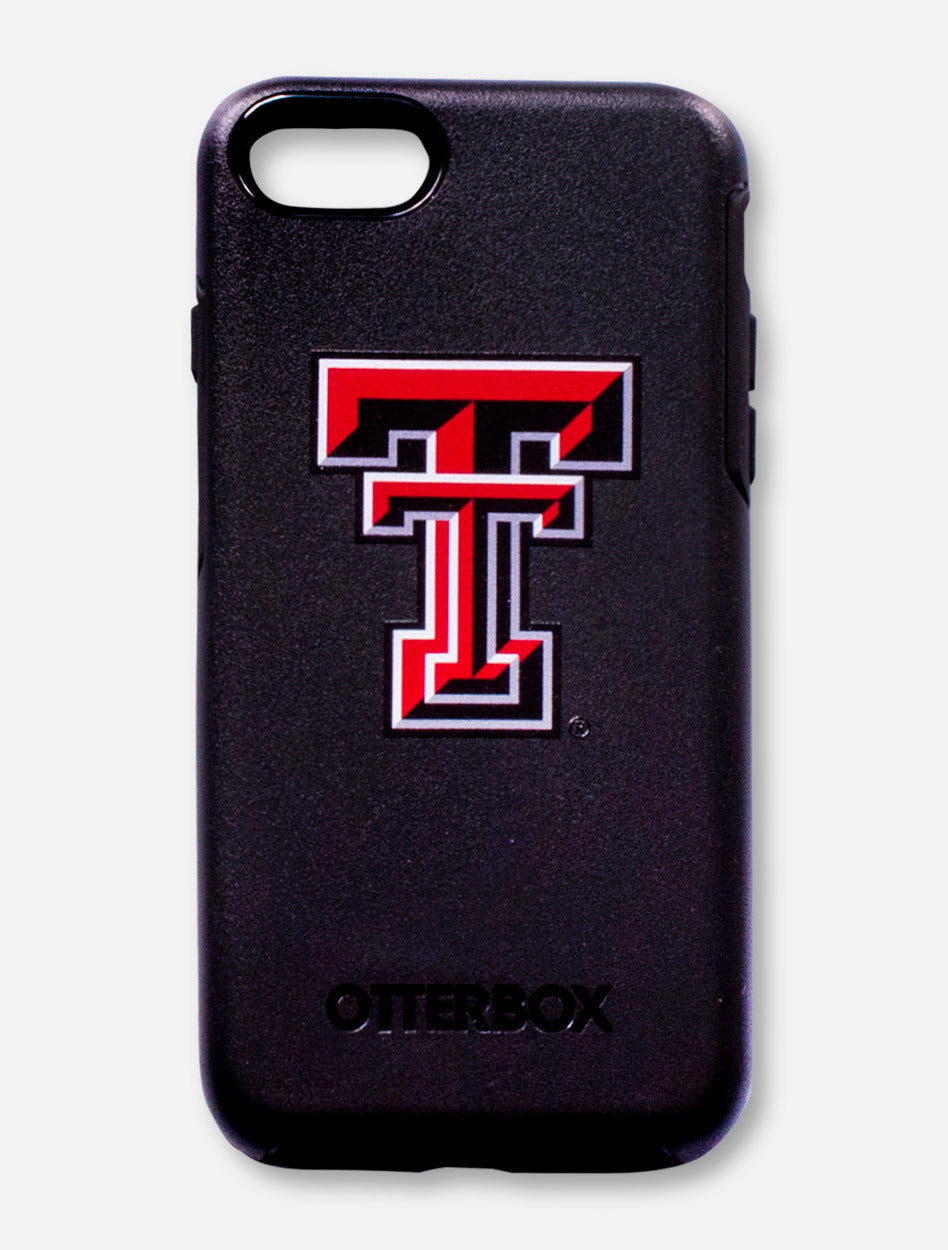 Outterbox Texas Tech Red Raiders Double T on Black Cell Phone Case