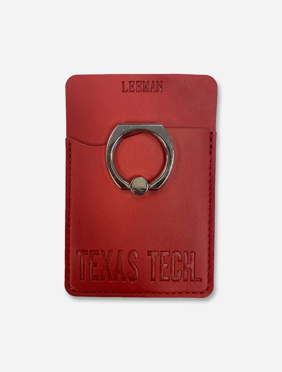 Texas Tech Red Raiders Leather Cellphone Wallet