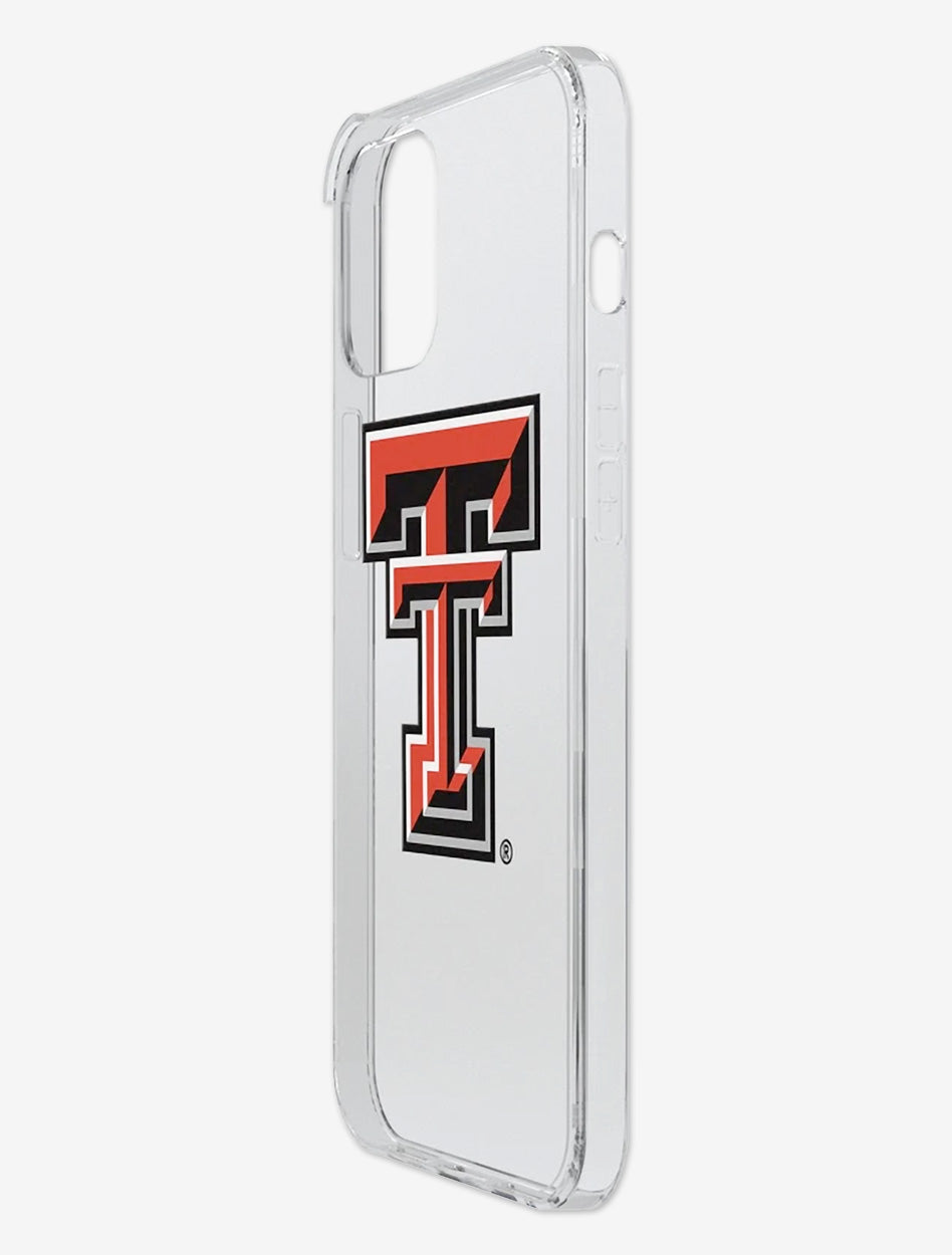 Texas Tech Red Raiders Double T Clear Cell Phone Case
