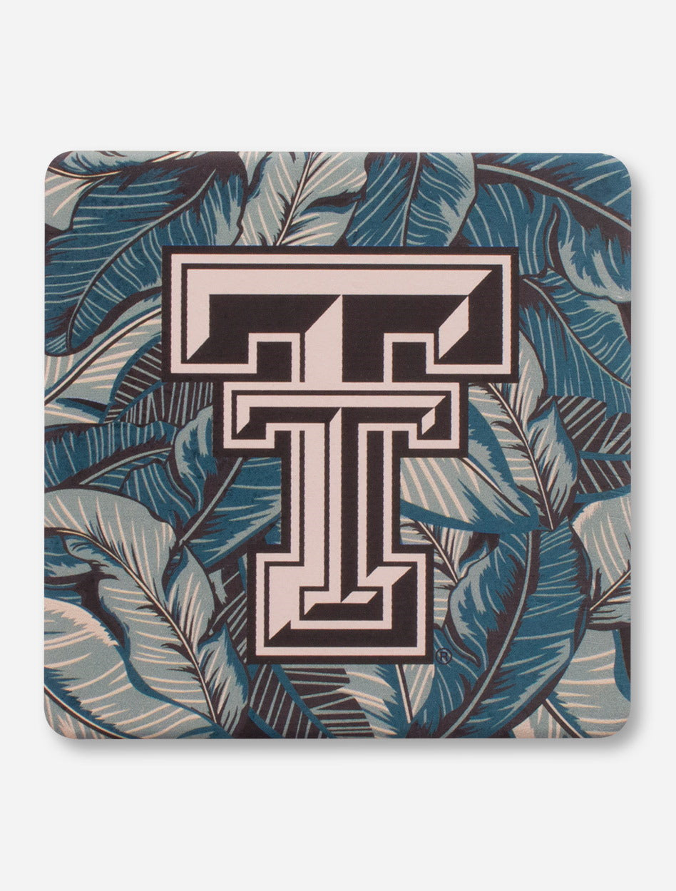 Texas Tech Red Raiders Palm Leaves Coaster