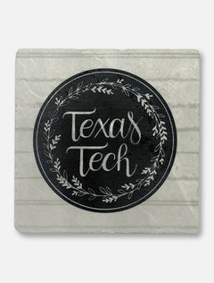 Texas Tech Red Raiders Farmhouse Marble Coaster