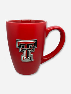 Texas Tech Enamel Full Color Double T Emblem Coffee Mug