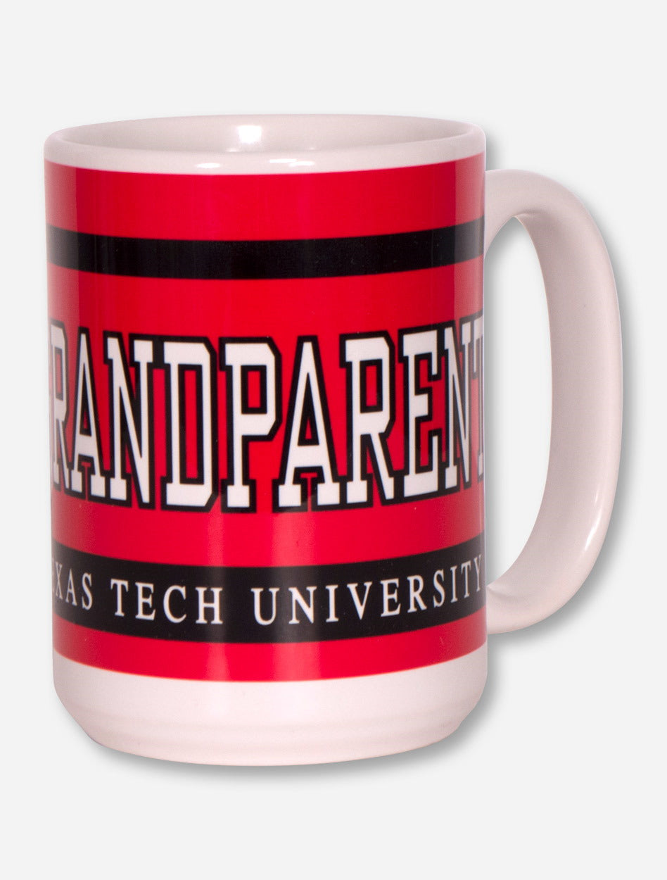 Texas Tech Grandparent Red & White Coffee Mug