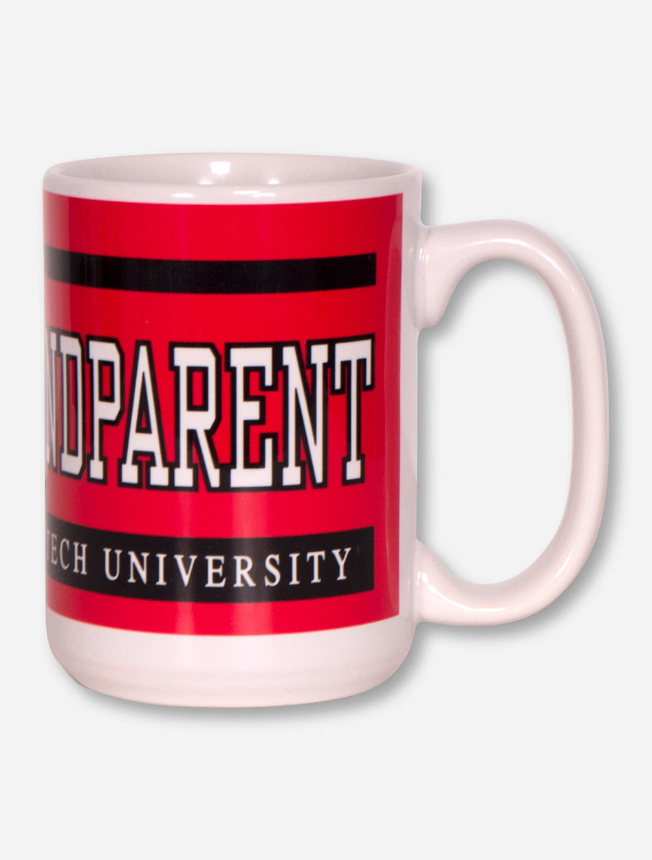 Texas Tech Grandparent Red & White Coffee Mug