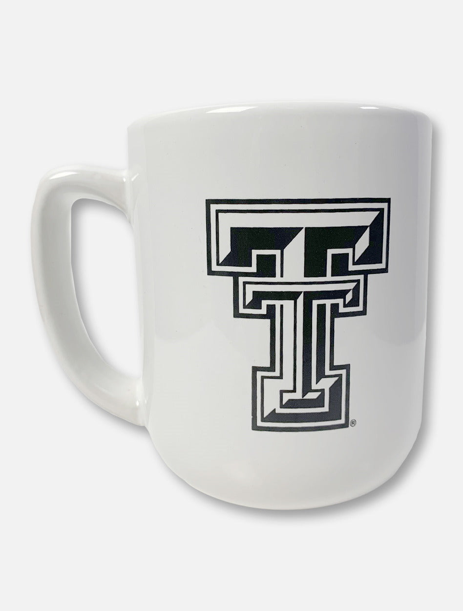Texas Tech Red Raiders Double T Coffee Mug With Multi-Colored Dots