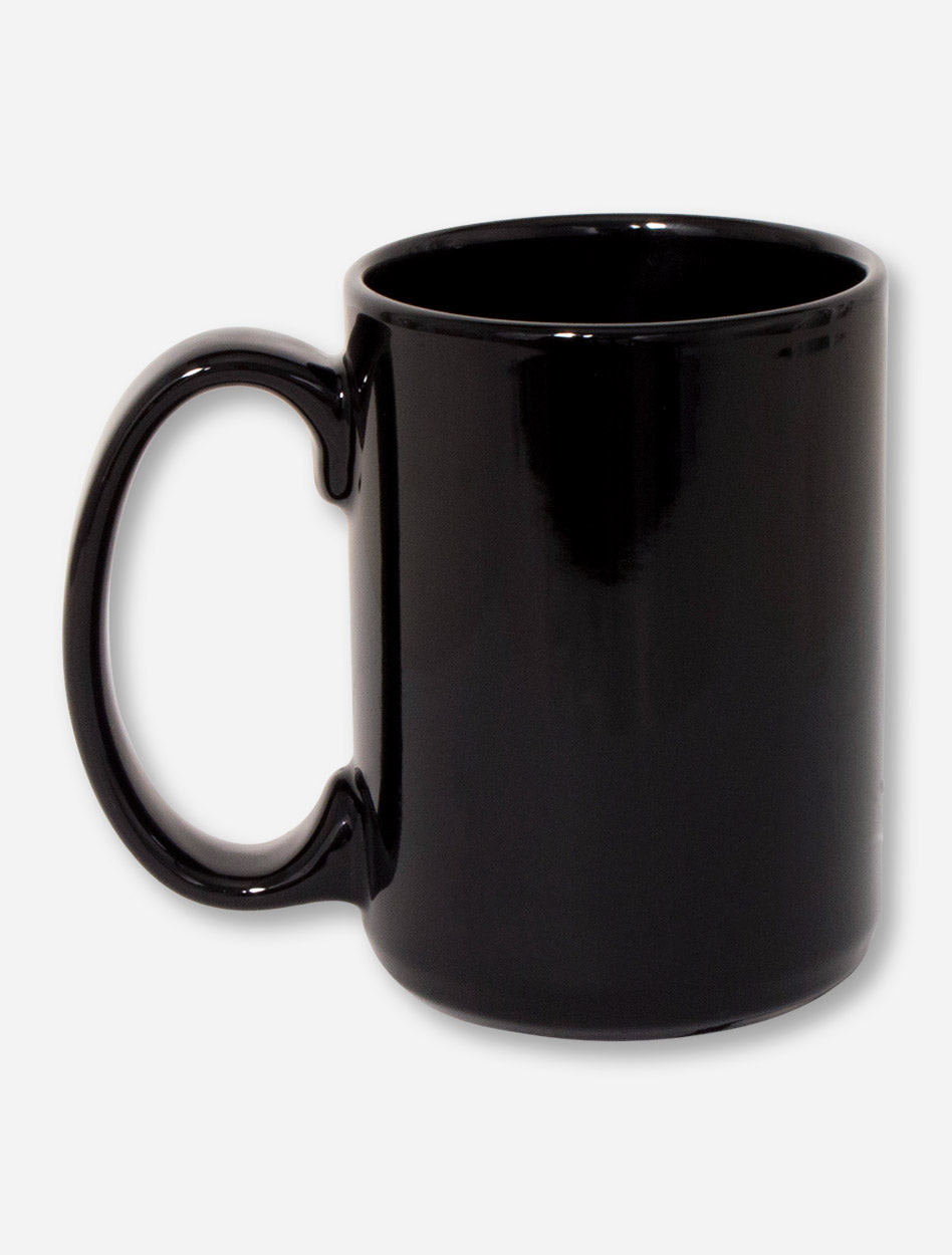Texas Tech Enamel Double T Emblem Coffee Mug