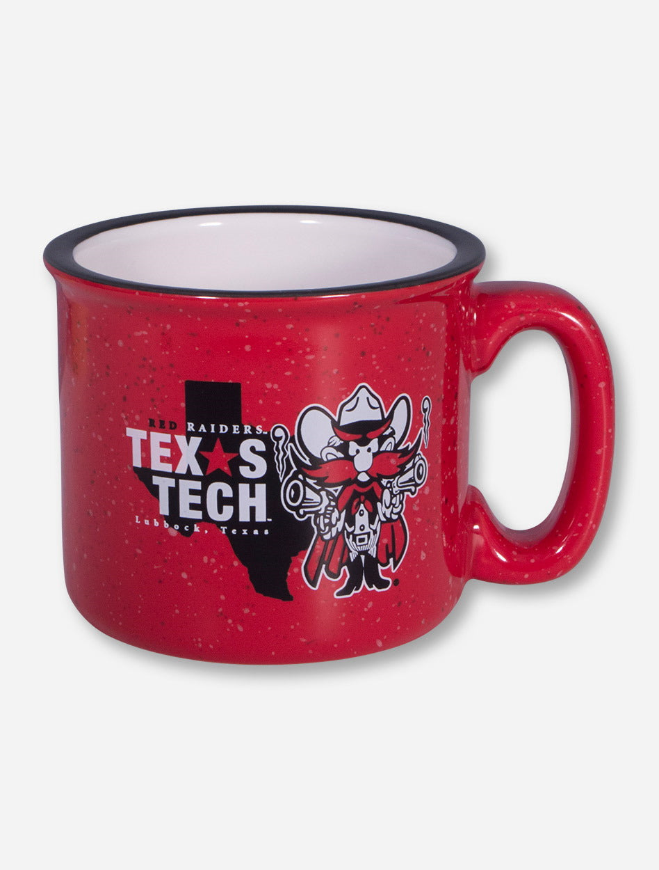 Texas Tech Mascot Texas Star on Red Campfire Mug