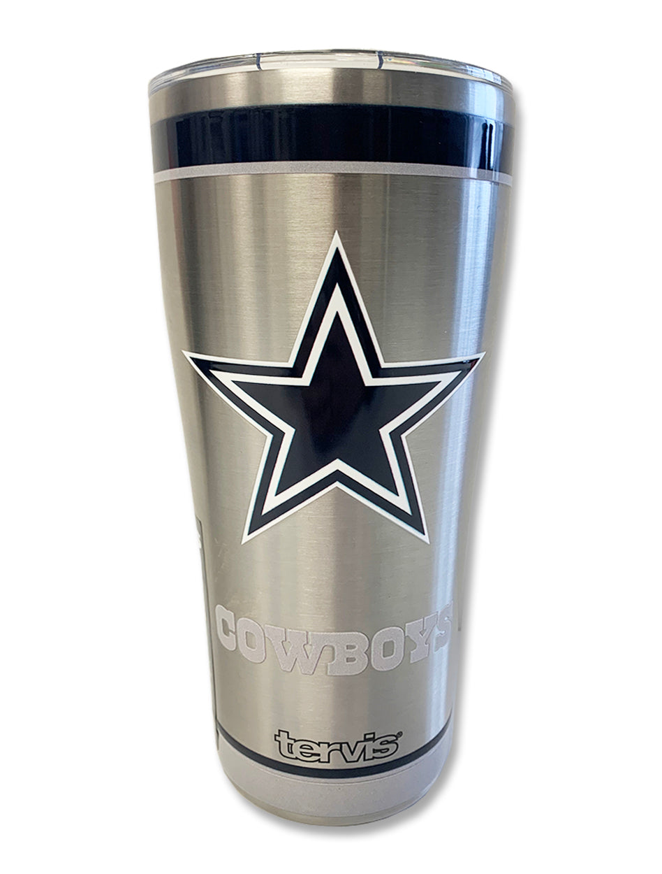 Tervis Cowboys 30 oz Metal Travel Tumbler