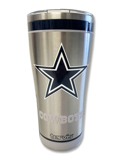 Tervis Cowboys 30 oz Metal Travel Tumbler