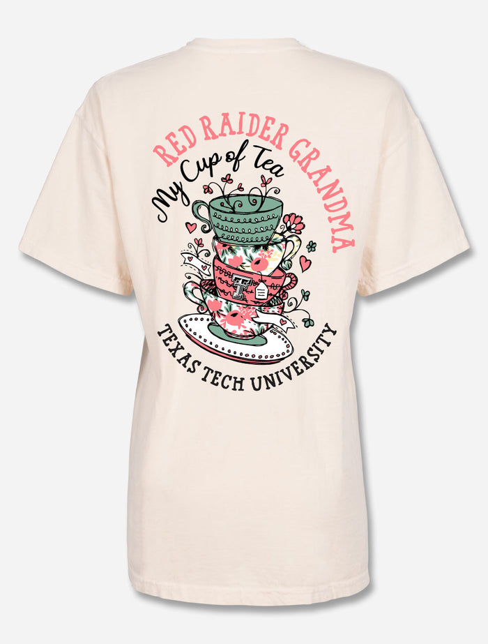 Texas Tech Red Raiders "Cup Of Tea Grandma" T-Shirt