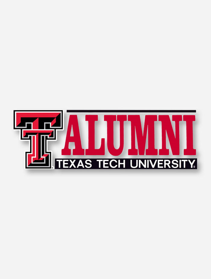 Texas Tech Alumni with Double T Decal