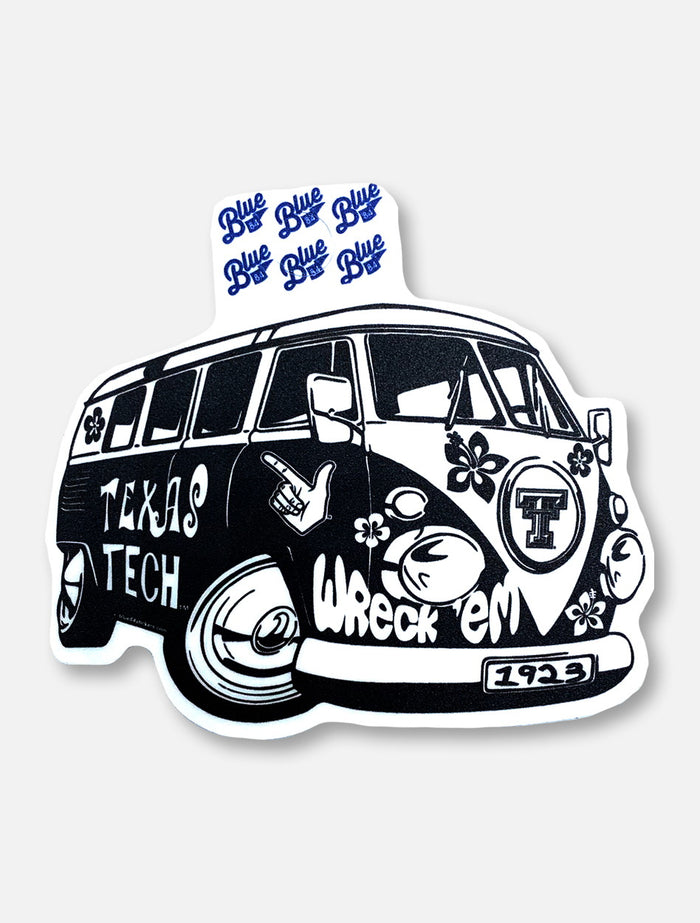 Texas Tech Red Raiders "Major Revamp Bus" Decal