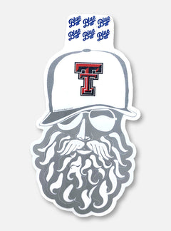Texas Tech Red Raiders "Beardy" Decal