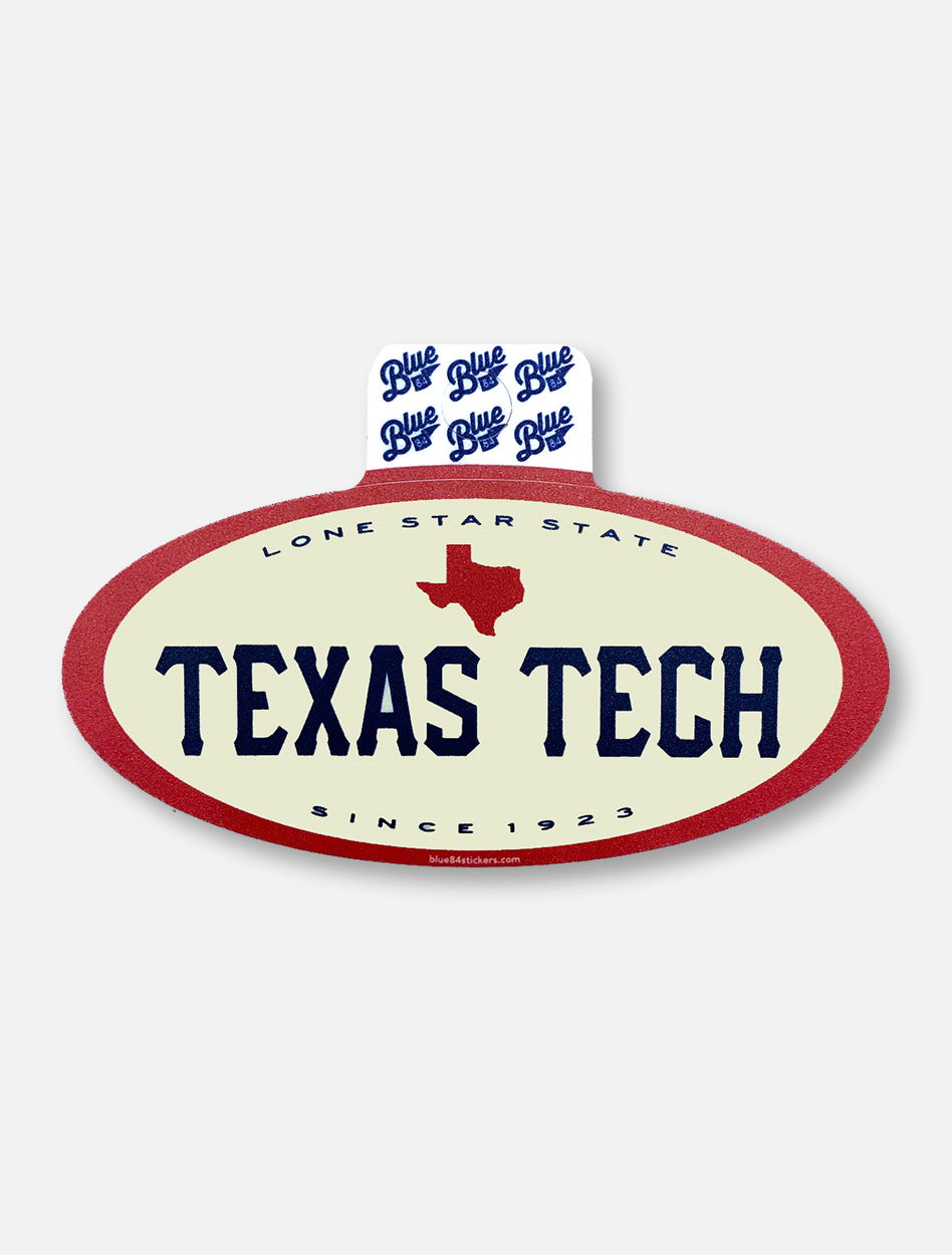 Texas Tech Red Raiders "Built Tough" Decal