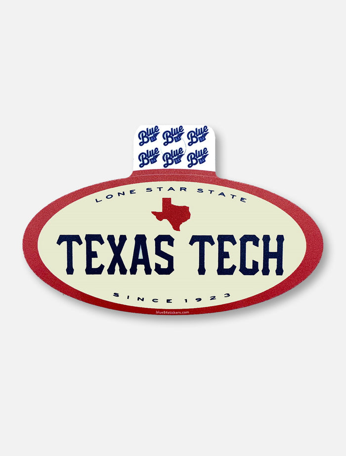 Texas Tech Red Raiders "Built Tough" Decal