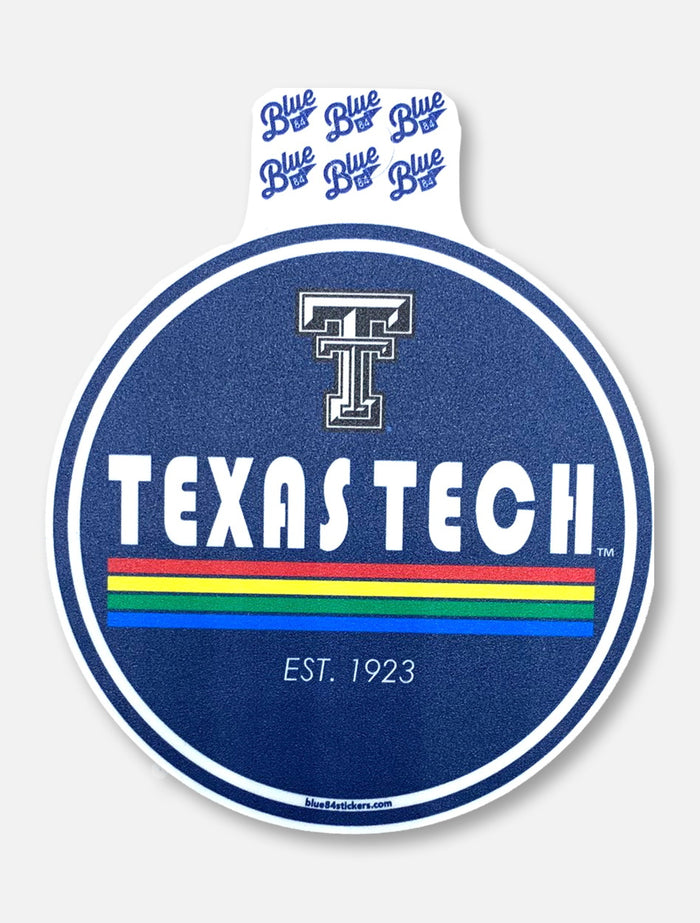 Texas Tech Red Raiders "Prismatic" Decal