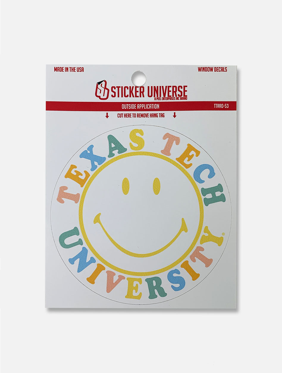 Texas Tech Red Raiders Happy Life Decal
