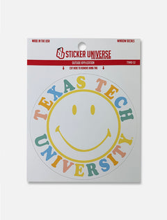 Texas Tech Red Raiders Happy Life Decal