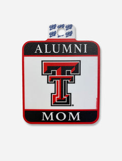 Texas Tech Red Raiders Square Alumni Mom Decal