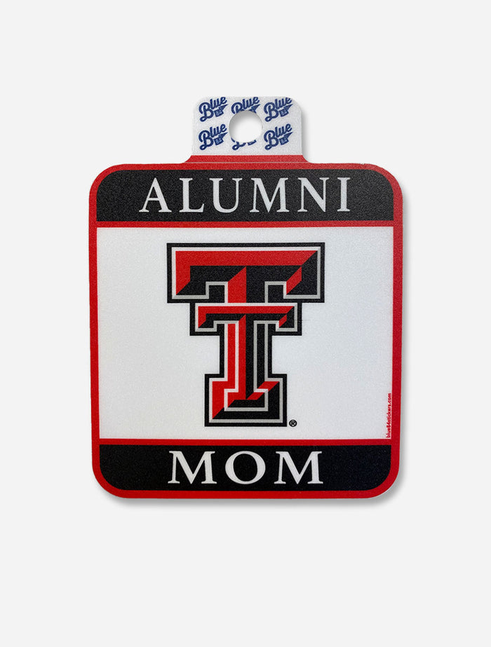 Texas Tech Red Raiders Square Alumni Mom Decal