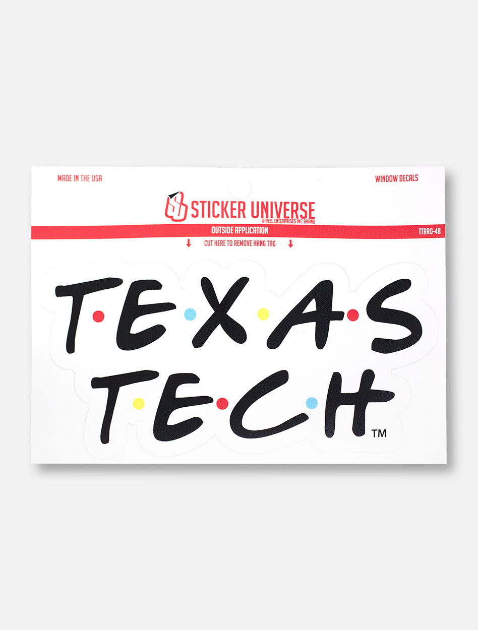 Texas Tech Red Raiders "The One Where We Wreck 'Em" Decal