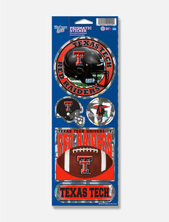 Wincraft Texas Tech Red Raiders Prismatic Sticker Sheet