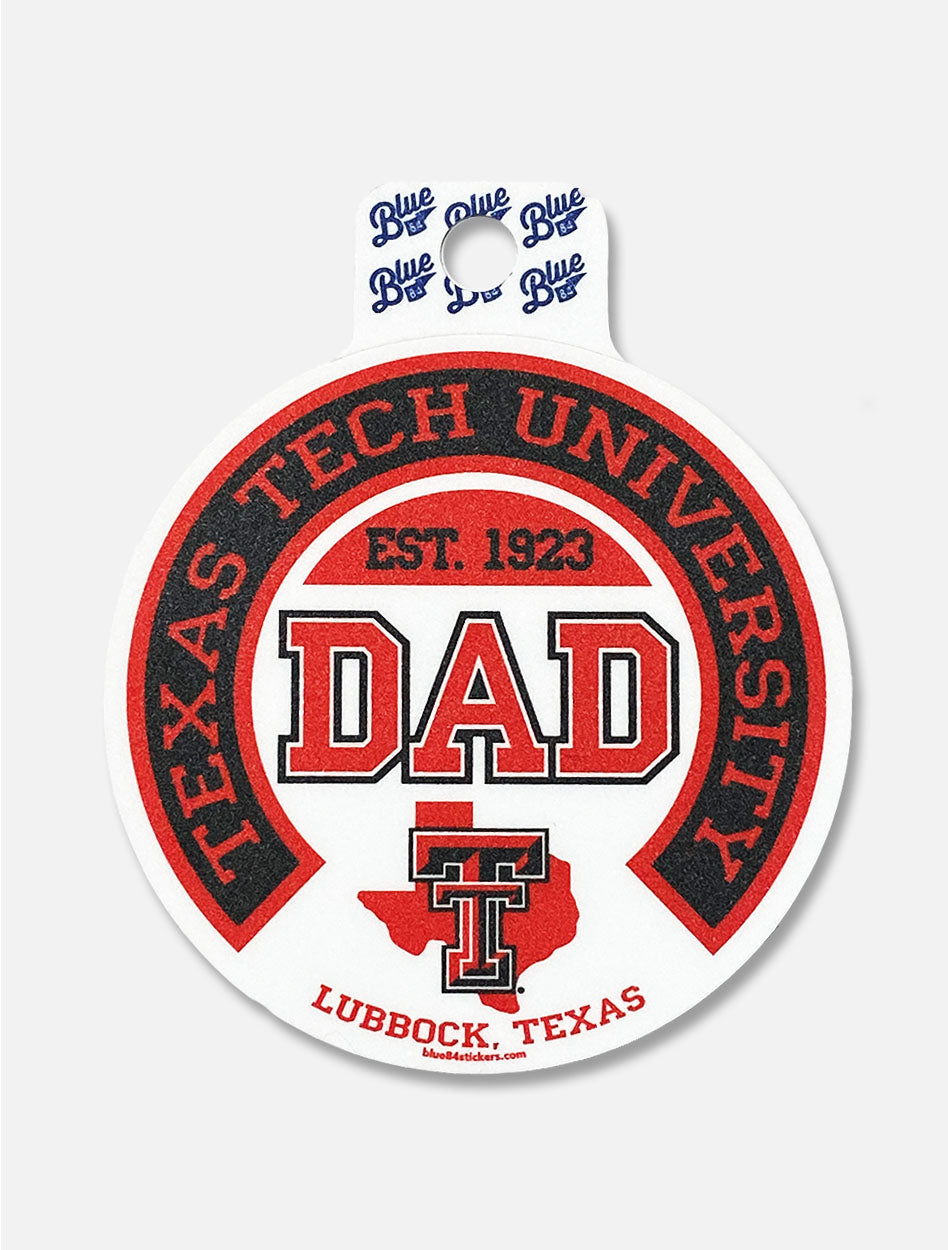 Texas Tech Red Raider "Begetter State DAD" Decal