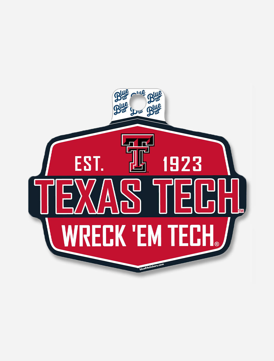 Texas Tech Red Raiders "Get Out" Wreck' Em Tech Decal