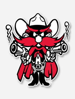 Texas Tech Raider Red Decal