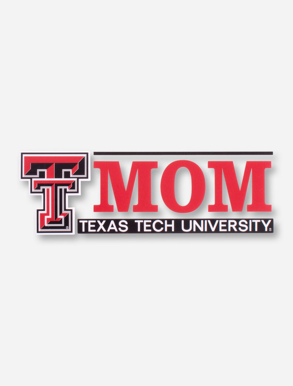 Texas Tech Mom with Double T Decal