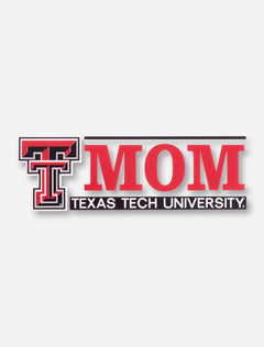 Texas Tech Mom with Double T Decal