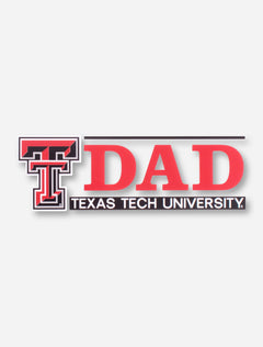 Texas Tech DAD with Double T Decal