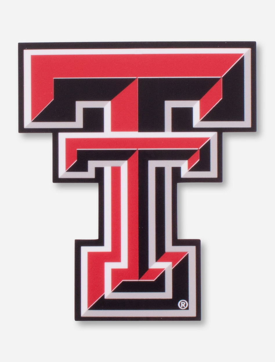 Texas Tech Full Color Double T Decal
