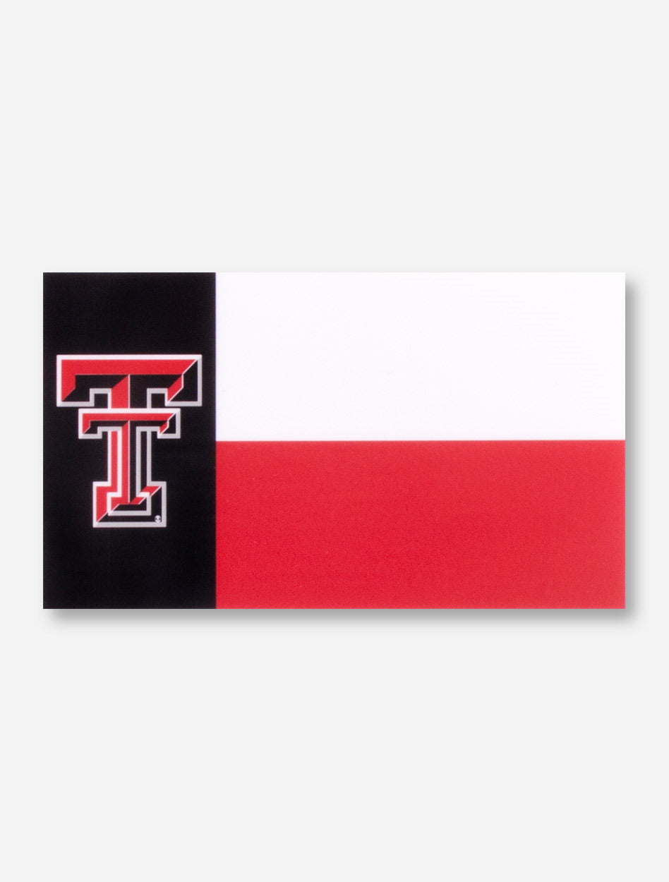 Texas Tech Lone Star Flag with Double T Decal