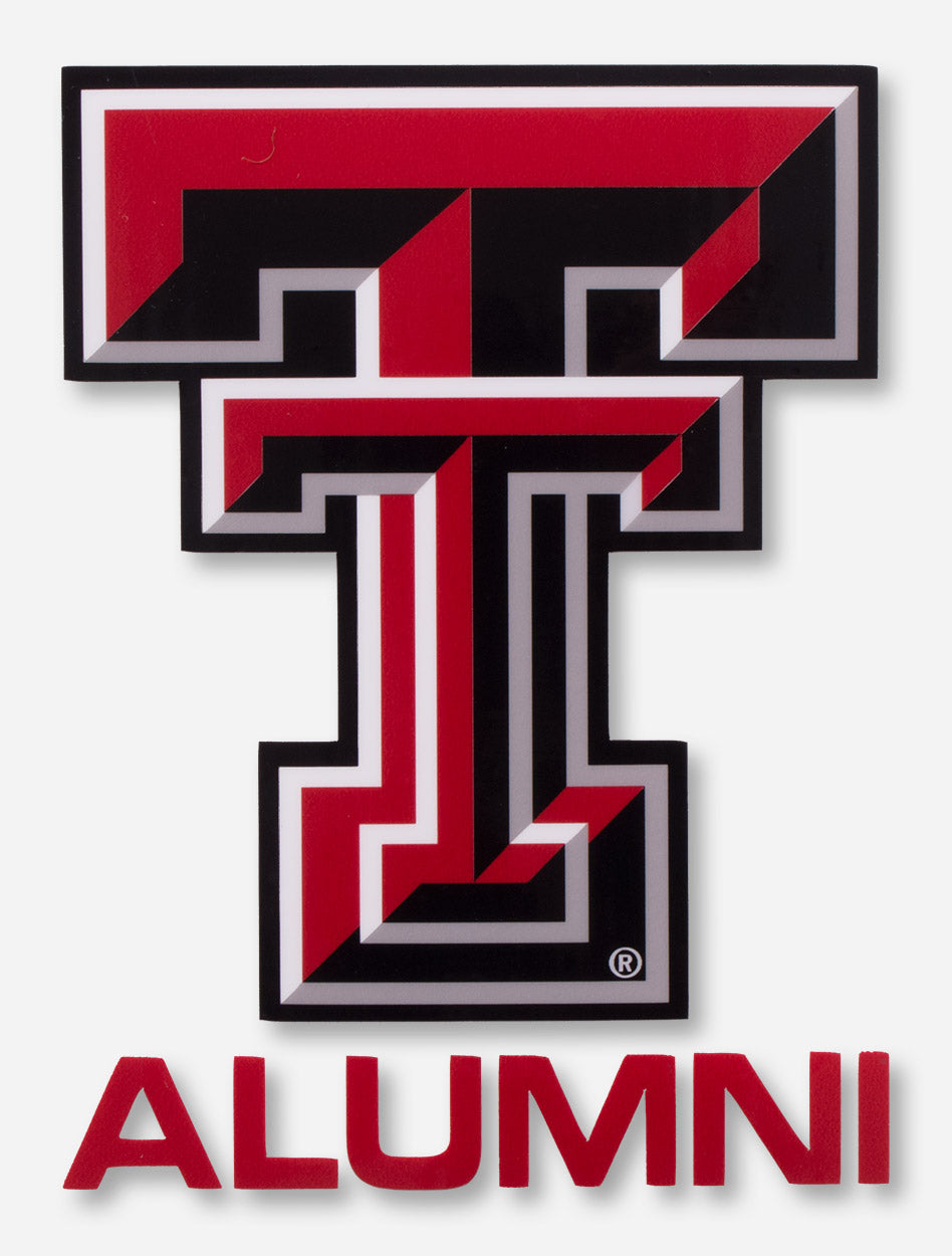 Texas Tech Full Color Double T Alumni Decal