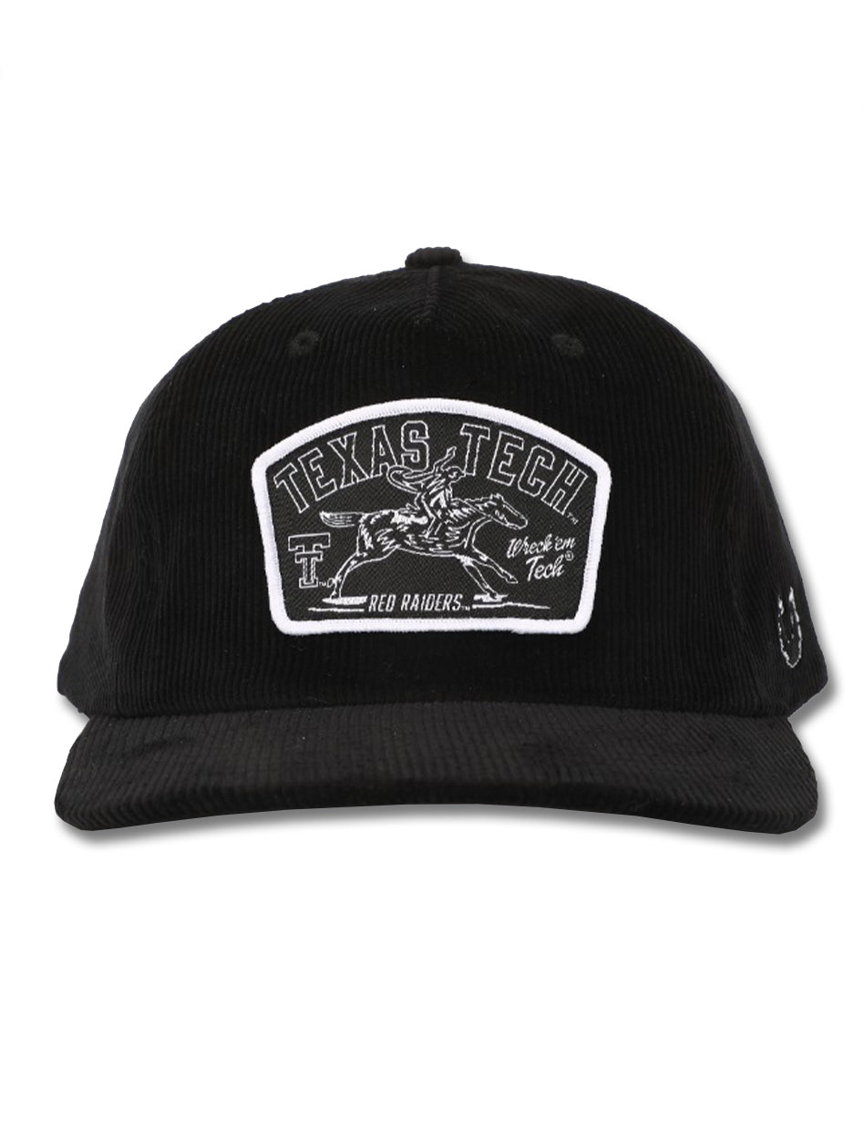 Dark Horse "Ride or Die" Black Corduroy Snapback Cap