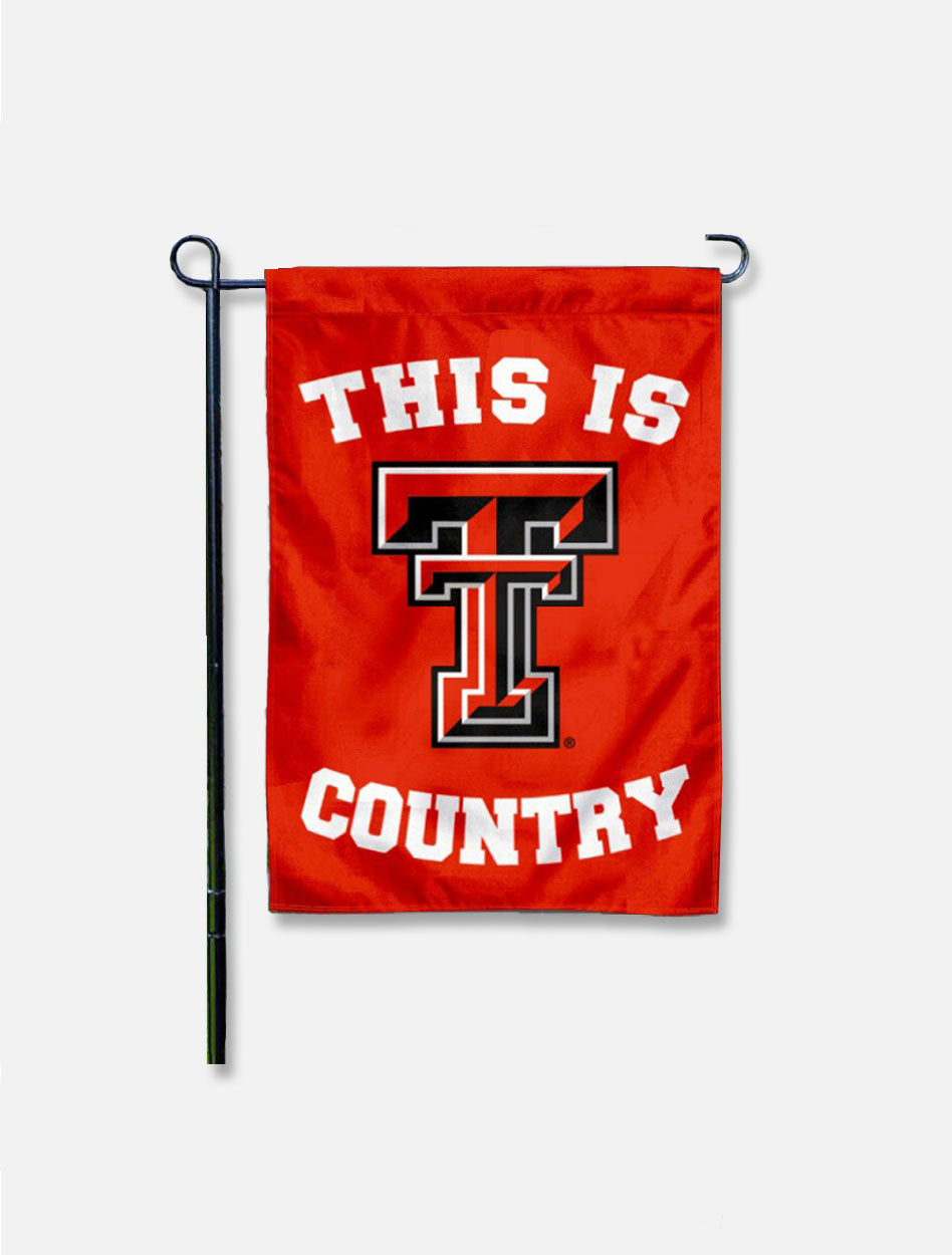 Texas Tech Red Raiders "This is Double T Country" Garden Flag