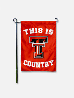 Texas Tech Red Raiders "This is Double T Country" Garden Flag