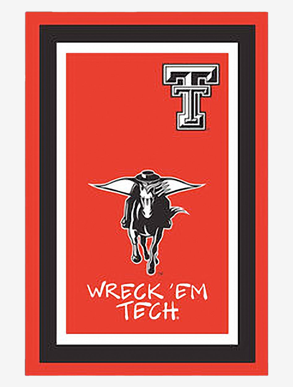 Texas Tech "Wreck'em Tech" Masked Rider 12"x18" Garden Flag