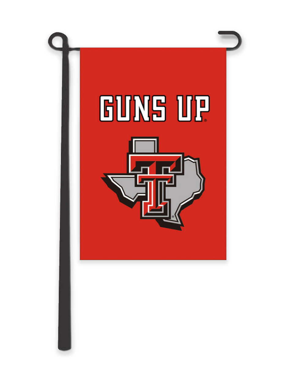 Texas Tech Guns Up Pride 12" x 18" Garden Flag