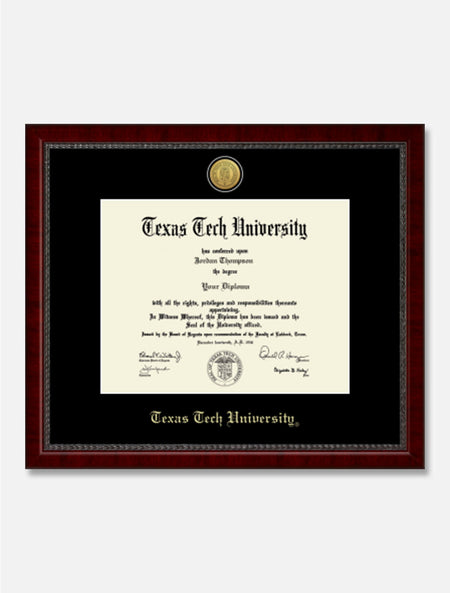 Gold Engraved Signature Diploma Frame C9
