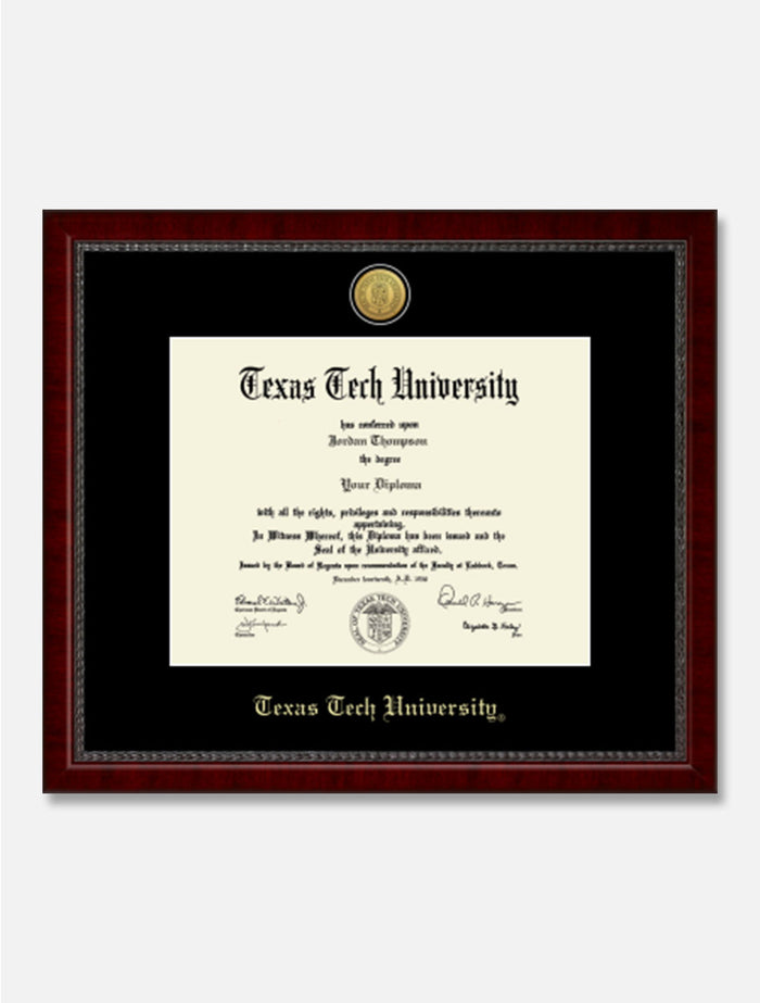 Gold Engraved Signature Diploma Frame C9