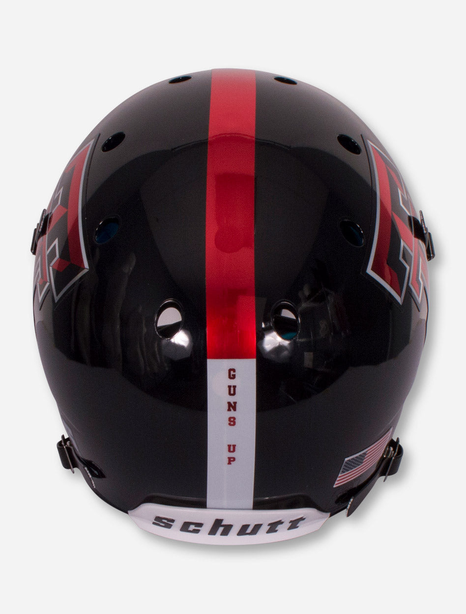 Schutt Texas Tech Black Replica Helmet