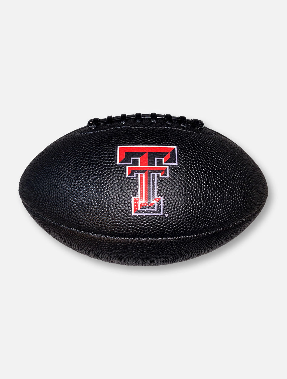 Texas Tech Red Raiders Double T Black Composite Full Size Football
