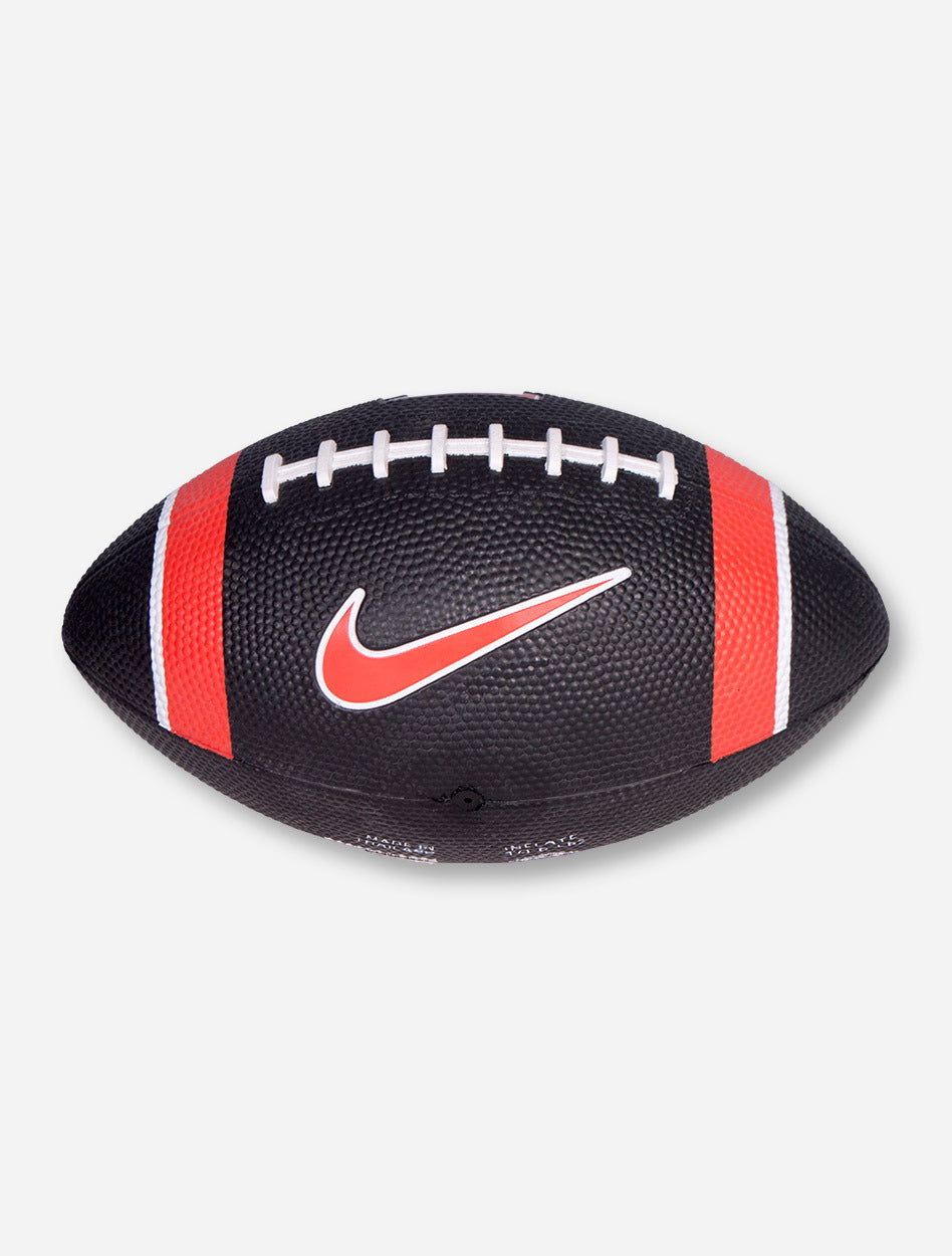 Nike Texas Tech Double T Black Mini Football