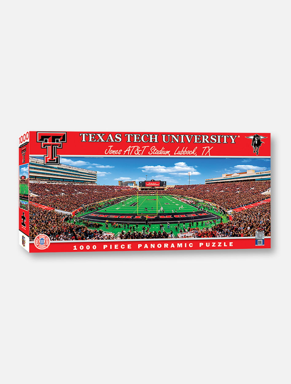 Texas Tech Red Raiders Stadium View 1000-Piece Panoramic Jigsaw Puzzle