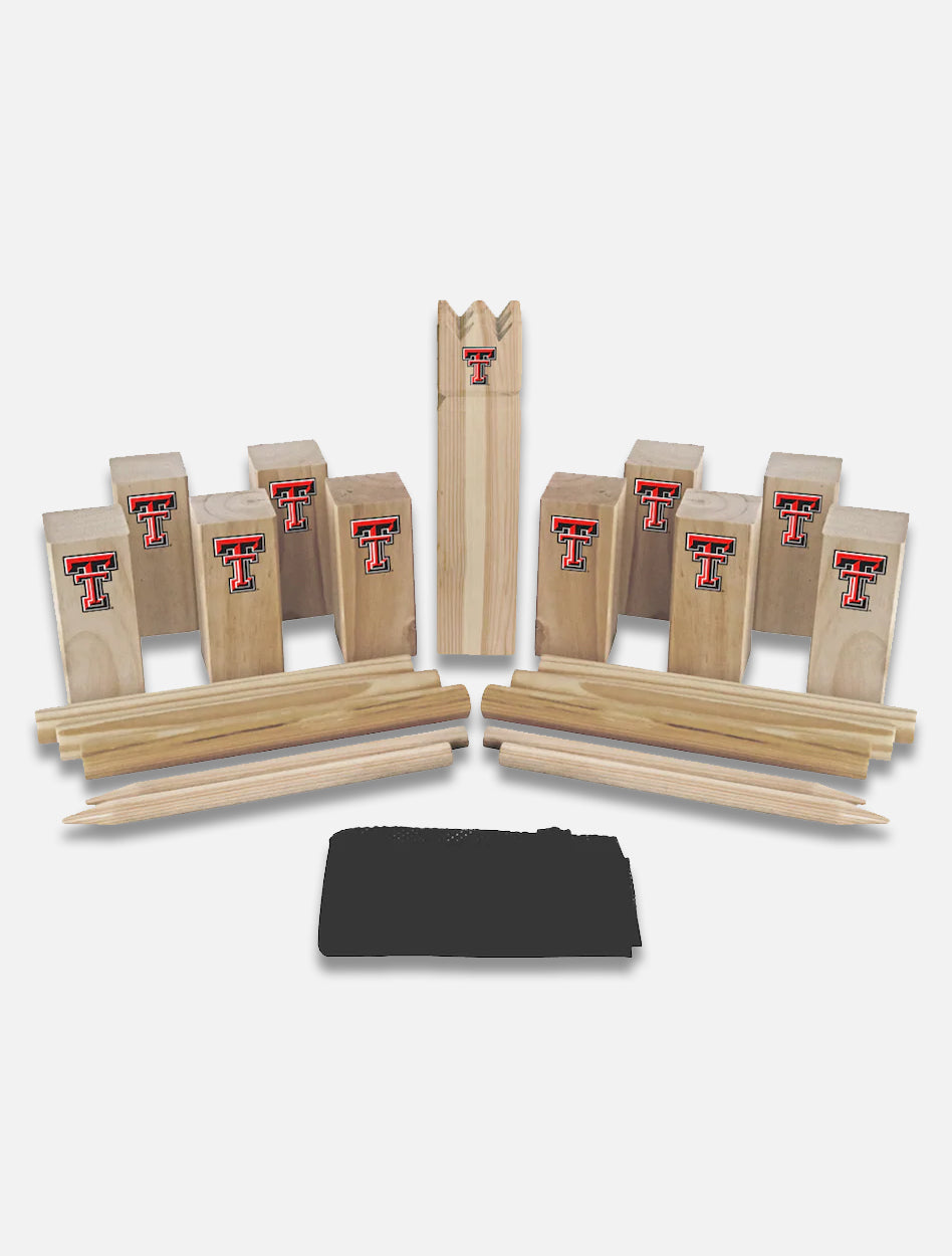 Texas Tech Red Raiders Kubb Viking Chess Game